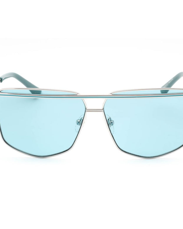 Gray Metal Sunglasses