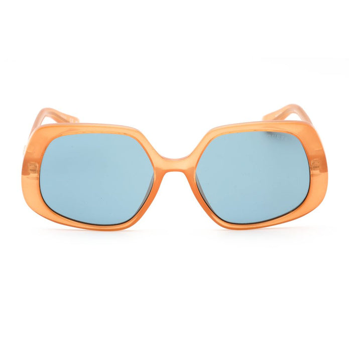 Beige Plastic Sunglasses