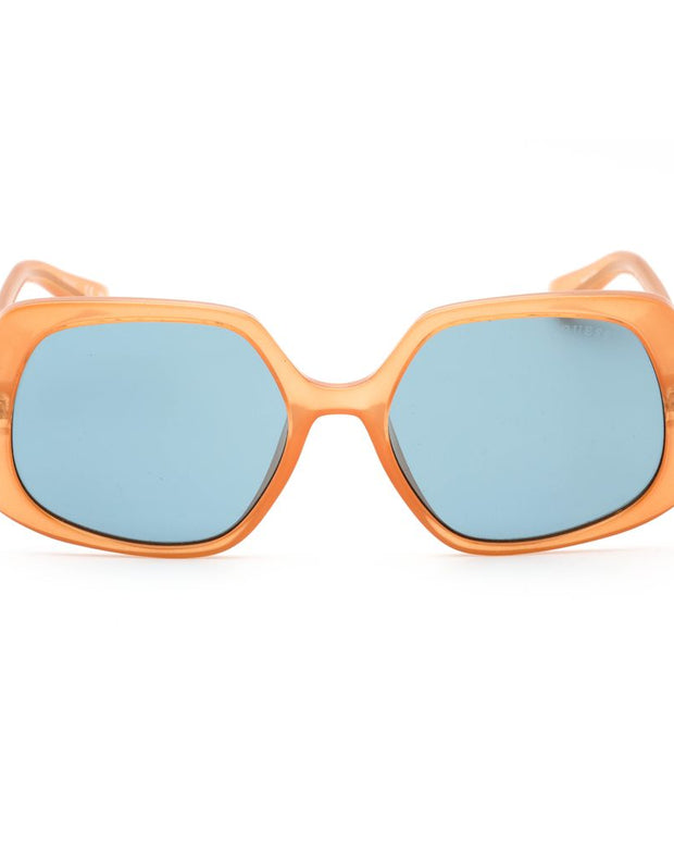 Beige Plastic Sunglasses