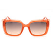 Orange Plastic Sunglasses