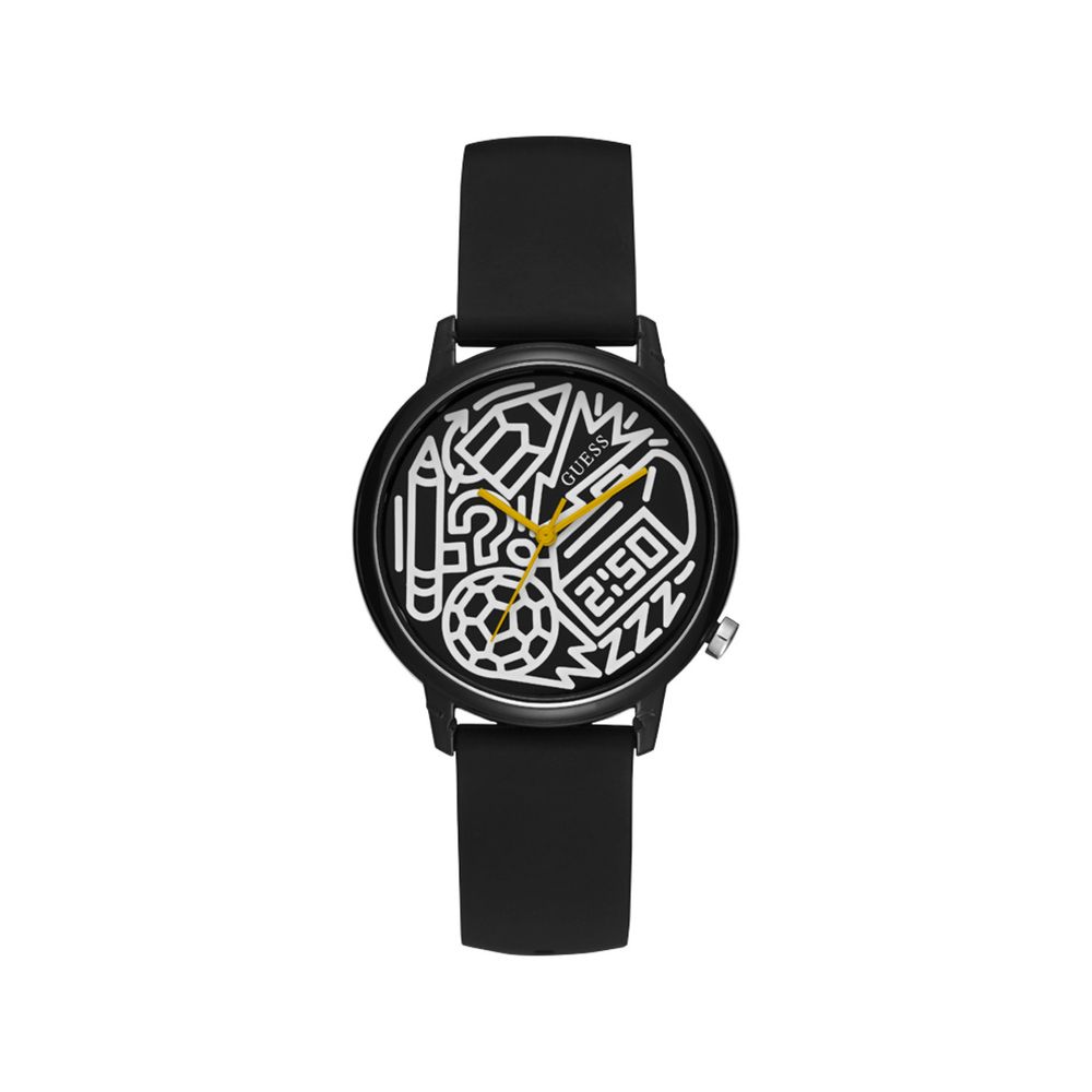 Black Silicone Watch