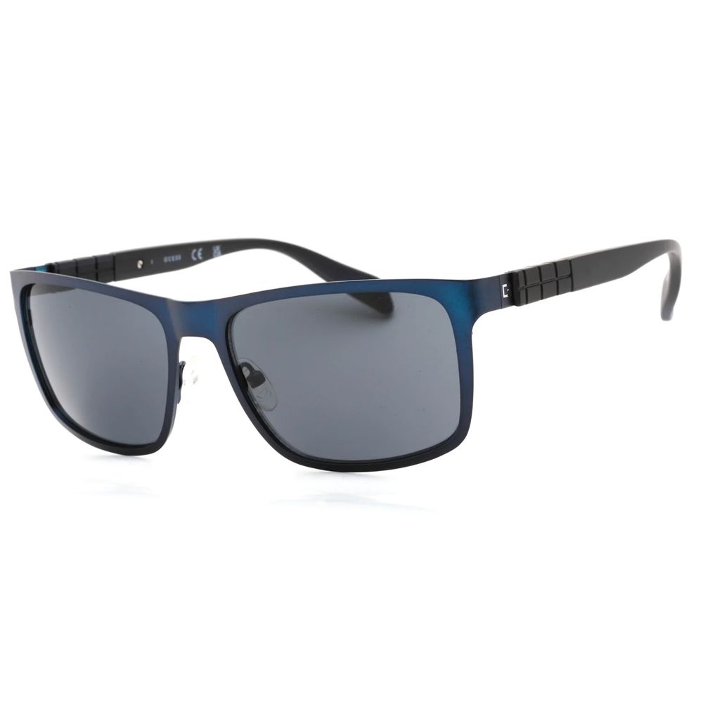 Blue Metal Sunglasses