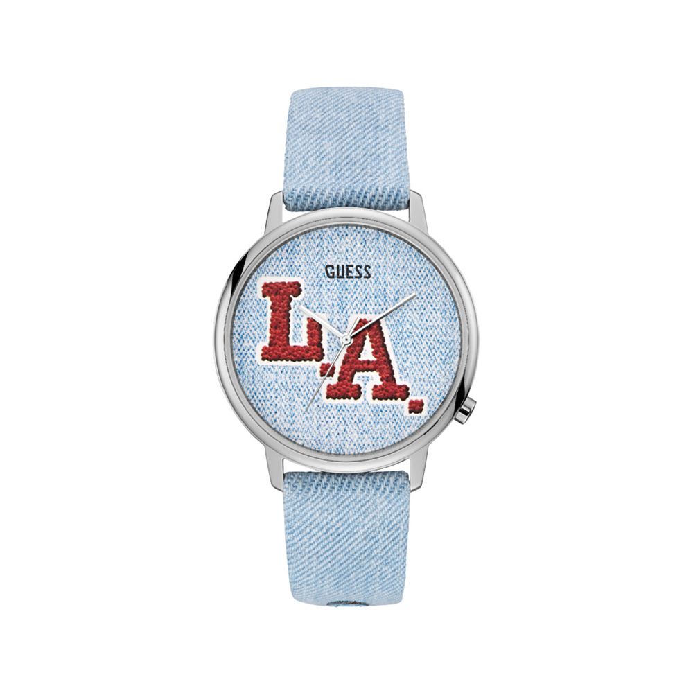 Blue Leather Watch