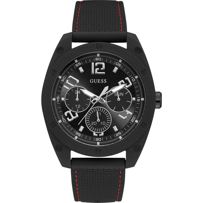 Black Rubber Watch