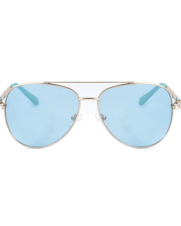 Gold Metal Sunglasses