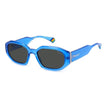 Blue Metal Sunglasses