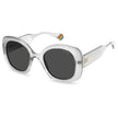 Gray Metal Sunglasses