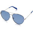 Blue Metal Sunglasses