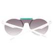 White Acetate Sunglasses