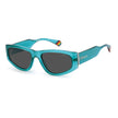 Green Plastic Sunglasses