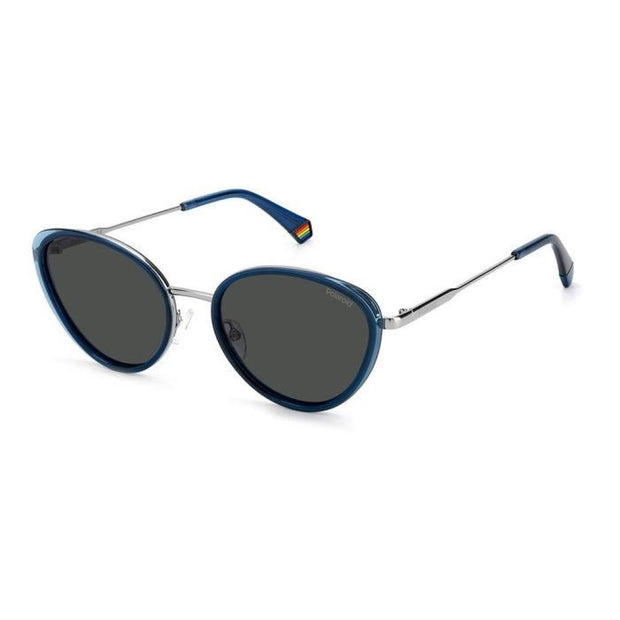 Blue Plastic Sunglasses