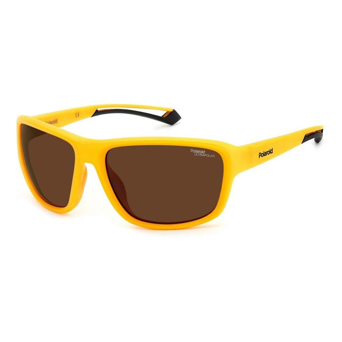 Yellow Polycarbonate Sunglasses