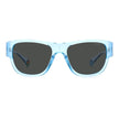 Blue Polycarbonate Sunglasses