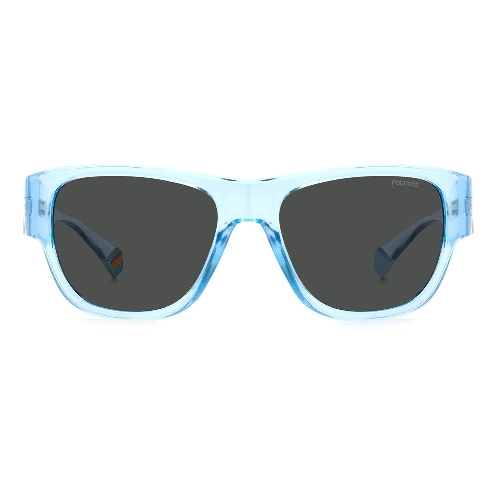 Blue Polycarbonate Sunglasses