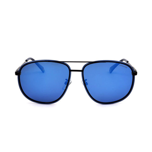 Blue Metal Sunglasses