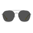 Gray Stainless Steel Sunglasses