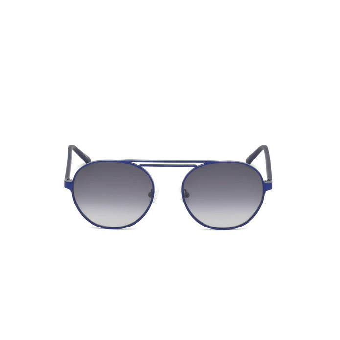 Blue Injected Sunglasses