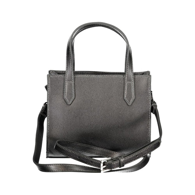 Gray Polyethylene Women Handbag