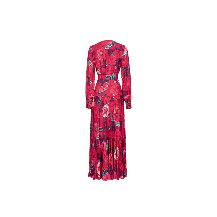 Fuchsia Viscose Dress