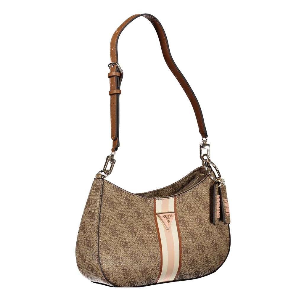 Beige Polyethylene Handbag