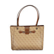 Beige Polyethylene Handbag