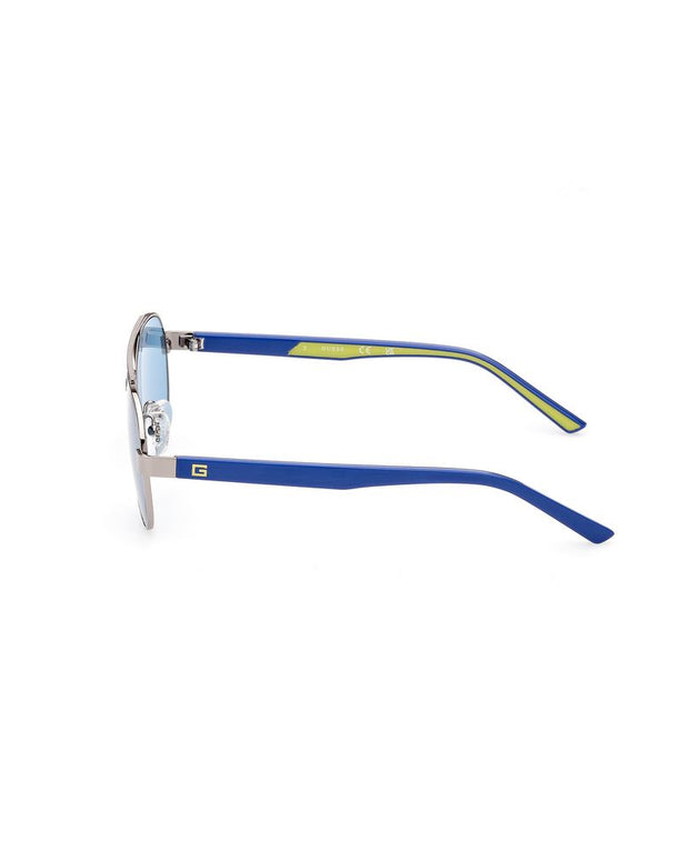 Gray Metal Sunglasses