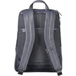 Blue Leather Men Backpack