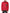 Red Quilted Bomber Gold Crown Logo Jacket