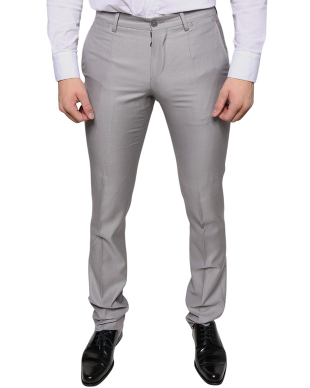 Light Gray Wool Dress Pants