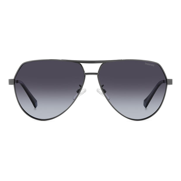 Gray Metal Sunglasses