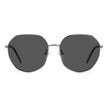 Gray Metal Sunglasses