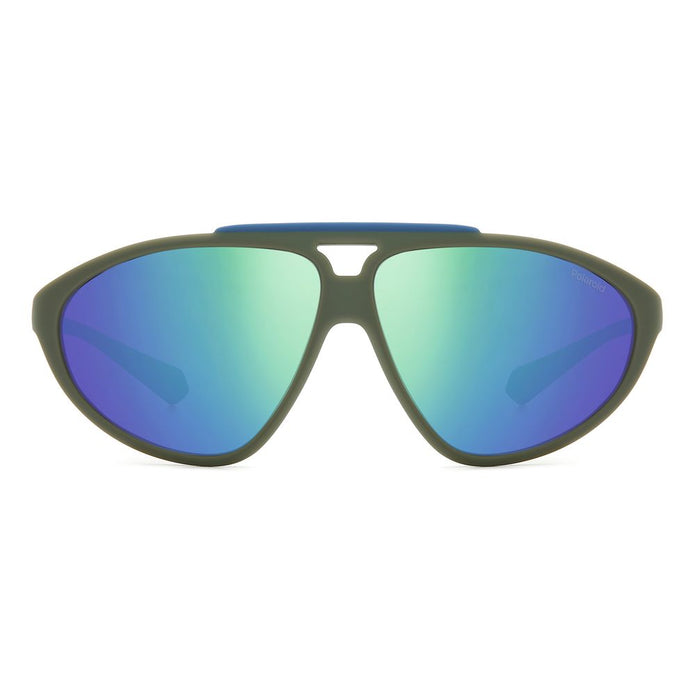 Green Rubber Sunglasses