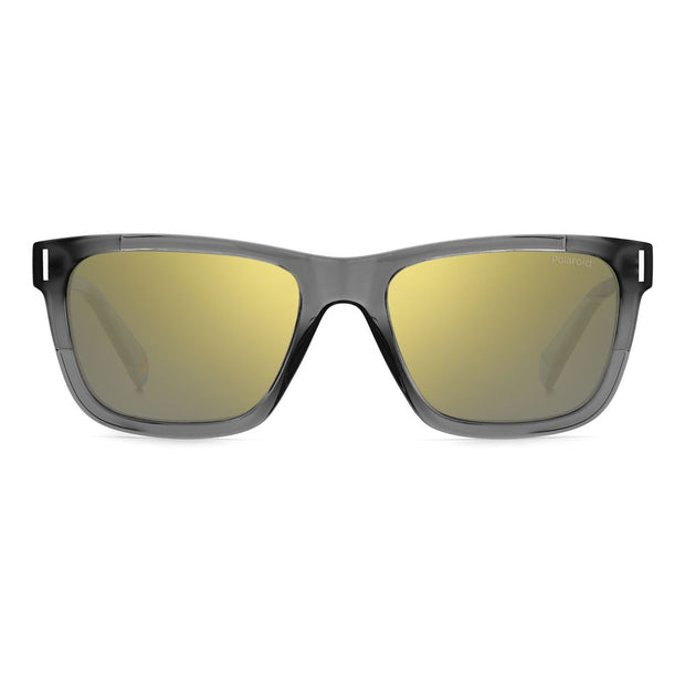 Gray Resin Sunglasses