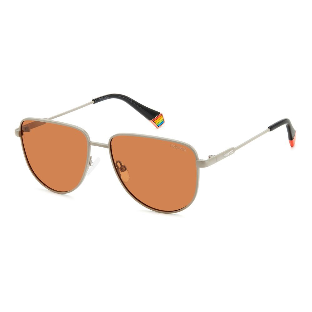 Gray Metal Sunglasses