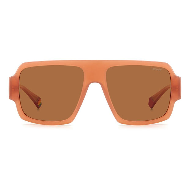 Beige Resin Sunglasses