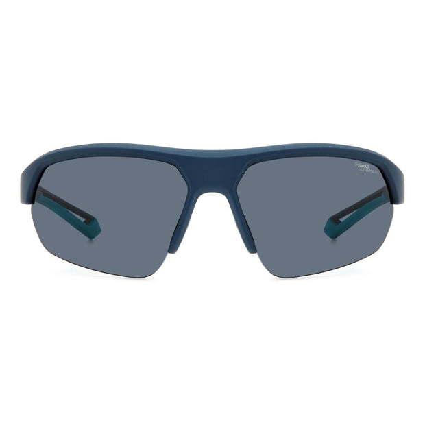 Blue Resin Sunglasses