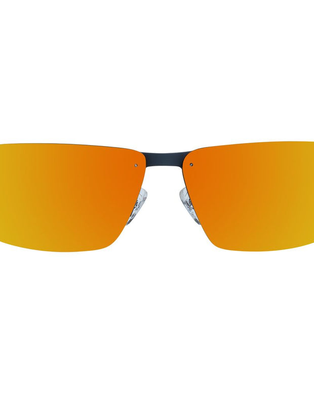 Brown Metal Sunglasses