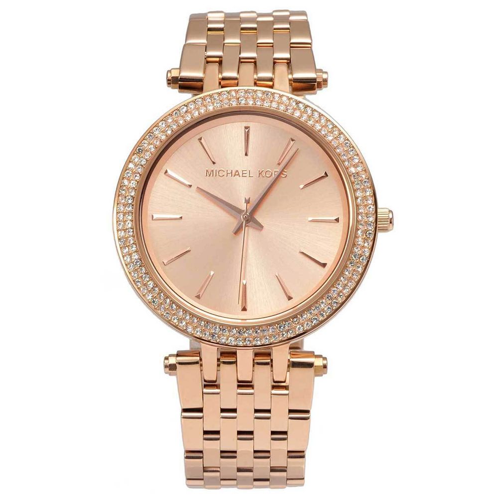 Rose Gold Steel Watch