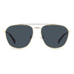 Gold Stainless Steel Sunglasses