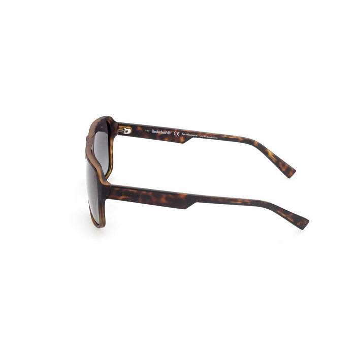 Brown Injected Sunglasses