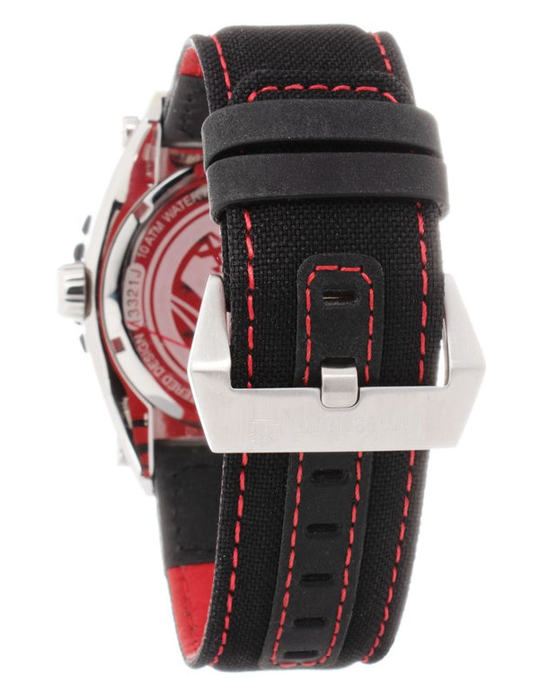 Black Leather Watch