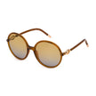 Brown Injected Sunglasses