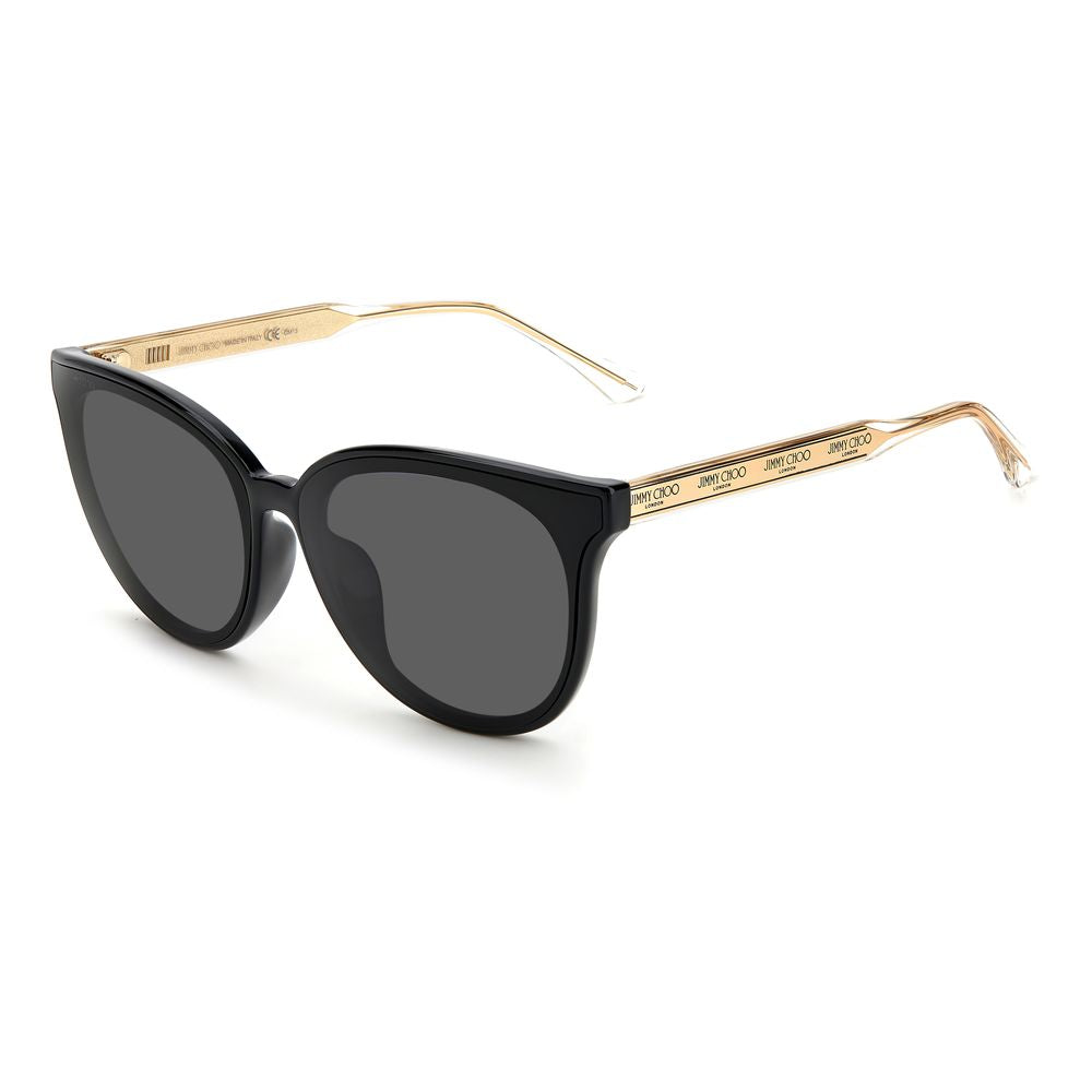 Black Injected Sunglasses