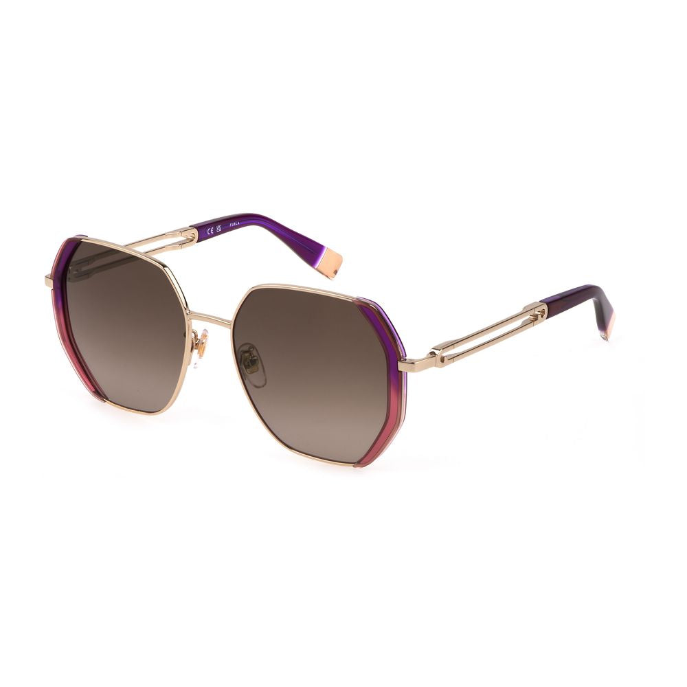 Multicolor Metal Sunglasses