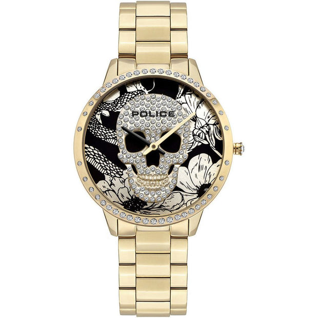 Gold Stainless Steel Watch