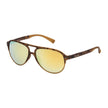 Brown Injected Sunglasses