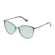 Green Metal Sunglasses