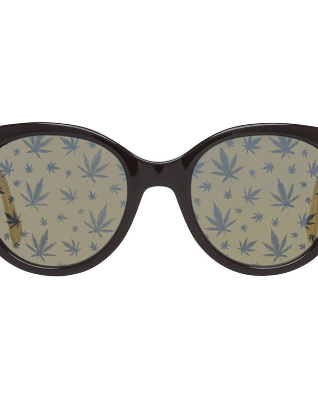 Brown Acetate Sunglasses
