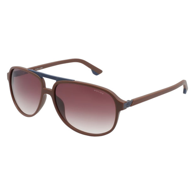 Brown Combined Injected Sunglasses