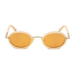 Gold Combined Metal Sunglasses